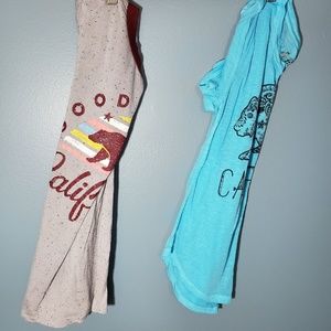 2 California Bear T-shirts